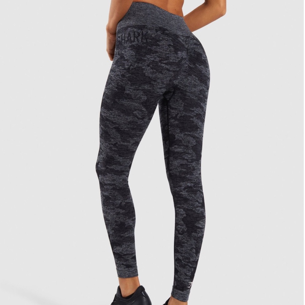 Authentic Gymshark Camo leggings size S